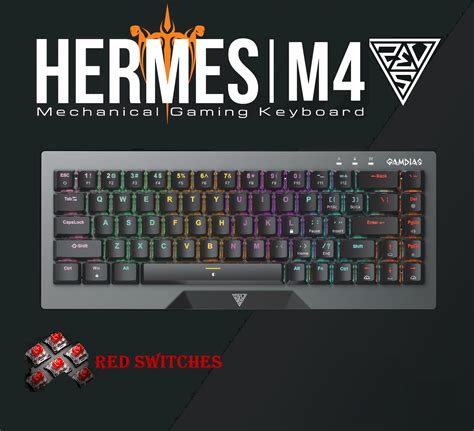 Gamdias Hermes m4 gg keyboard